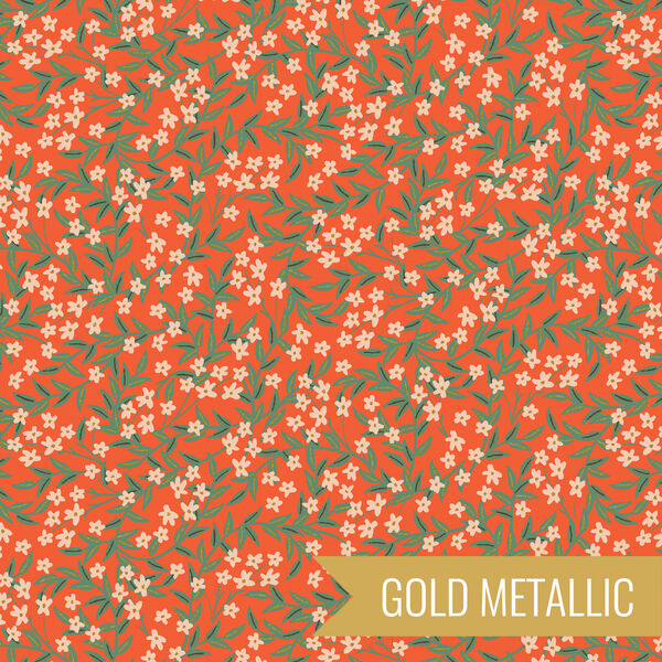 Daphne in Red Metallic