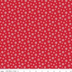 Snowflakes in Red
