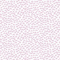 Doodle in Begonia on White