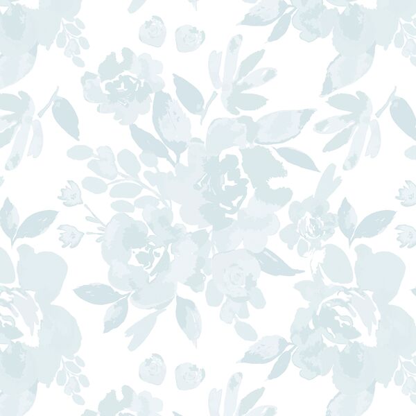 Royal Garden in Soft Blue