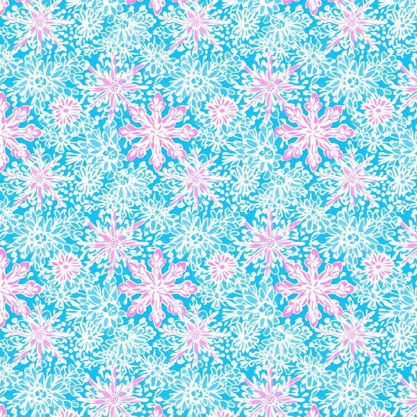 Little Poinciana Snowflakes in Biscayne Blue