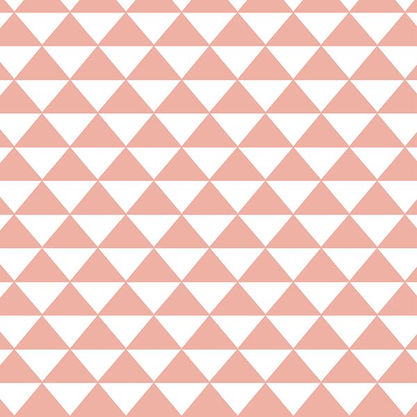 Triangle Mosaic in Peony