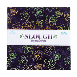 Expressions Batiks 10" Square Pack in Slough