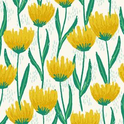 Large Tulip Garden in Cloud