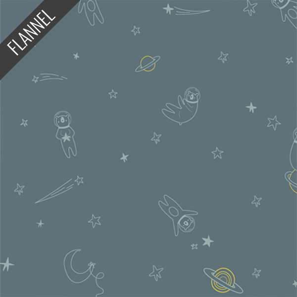 To Bearfinity and Beyond Snug Flannel in Night