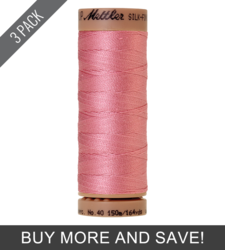 Rose Quartz (9136-1057) - Silk Finish Cotton 40wt - 164 Yards (3 Pack)