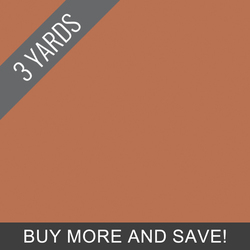 Pure Solid in Sienna Brick - 3 Yard Quick Cut