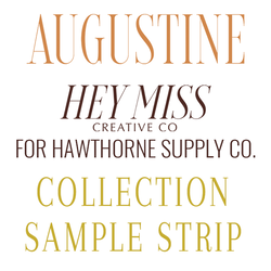 Augustine Sample Strip