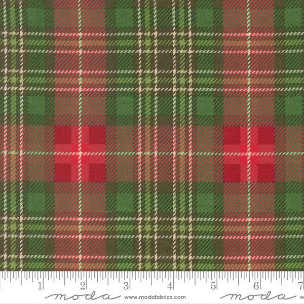 Christmas Plaid in Evergreen