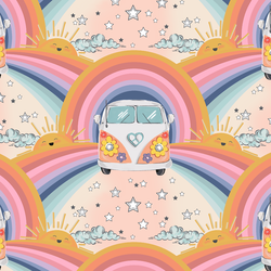Celestial Dreams in Rainbow