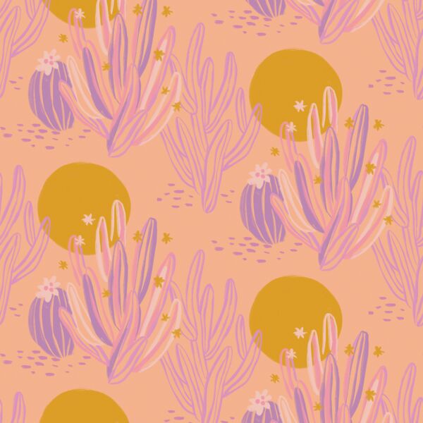 Big Magic Cactus in Peach