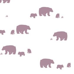 Bear Silhouette in Celestial