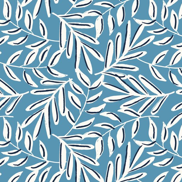 Large Thurloe Square in Fountain Blue