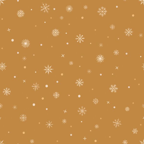 Snowflakes in Golden