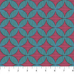 Woven Windows in Berry
