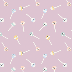 Large Lollipops in Pastel Lilac