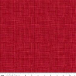 Grasscloth Cottons in Cranberry