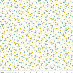 Ditsy Floral in White