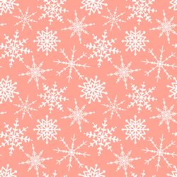 Snowflakes in Rosy