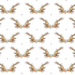 Small Meadow Horns in White