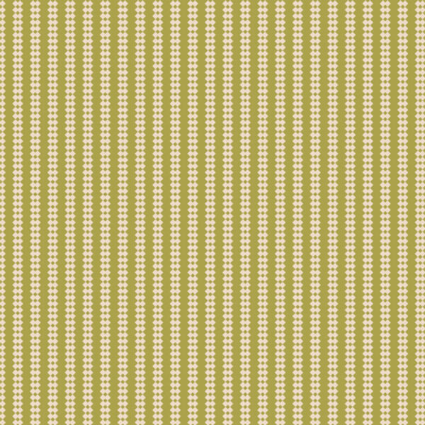 Diamond Stripe in Key Lime