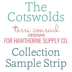 The Cotswolds Sample Strip