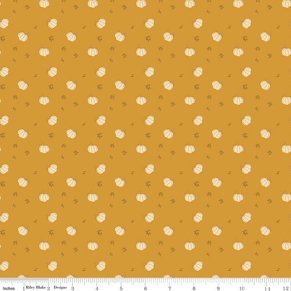 Pumpkins in Gold