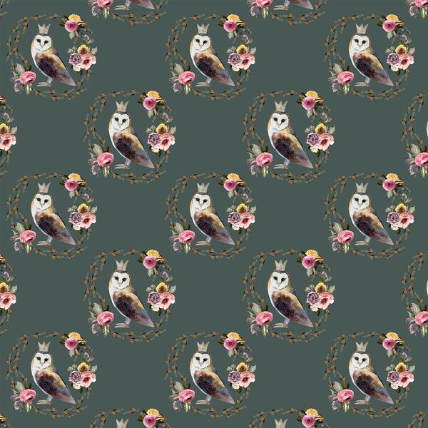 Little Cambridge Owl in Grey Green