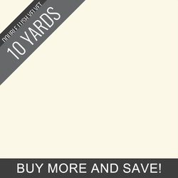 Double Lush Velvet Solid in Le Creme - 10 Yard Bolt