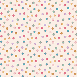 Summer Dots in Cream