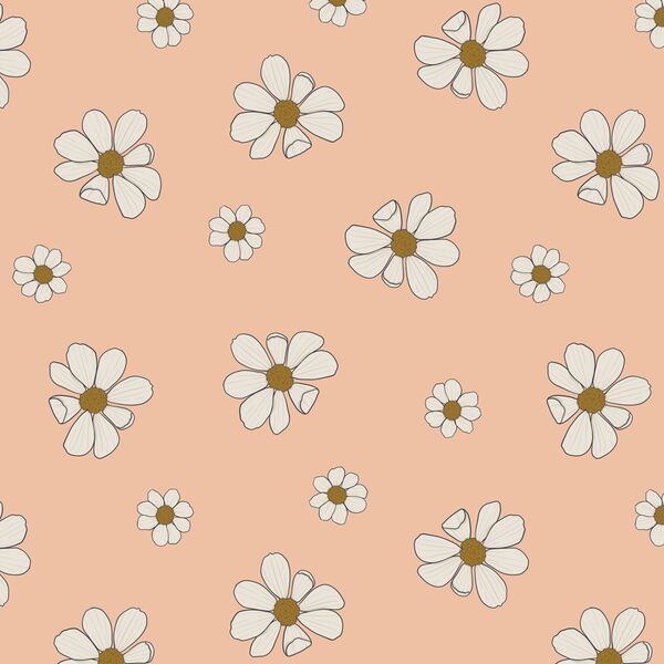 Daisies in Boho Pink