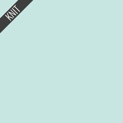 Solid Knit in Icy Mint