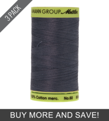 Blue Shadow (9248-0311) - Silk Finish Cotton 60wt - 875 Yards (3 Pack)