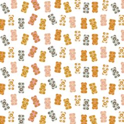 Gummy Bears in White