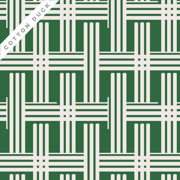 Rami Cotton Duck in Green