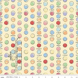 Egg Dye Dots in Yellow