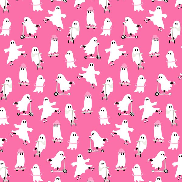 Skater Ghosts in Magenta