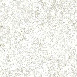 Paperie in Dark Sage on White
