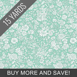 Emily Belle in Soft Mint - 15 Yard Bolt