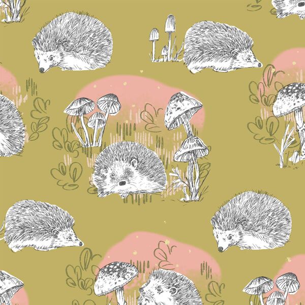 Hedgehogs in Brass