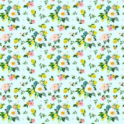 Small Lemon Blossoms in Spring Breeze