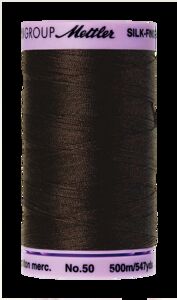 Very Dark Brown (9104-1002) - Silk Finish Cotton 50wt - 547 Yards