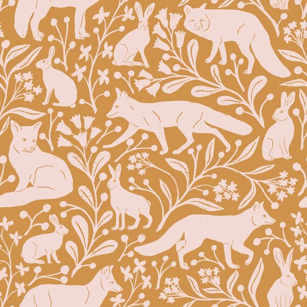 Foxes and Hares in Mustard