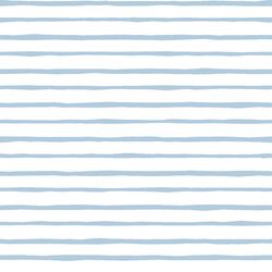 Artisan Stripe in Sky on White