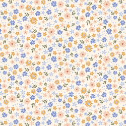 Sweet Daisy Days in Bonnie Blue
