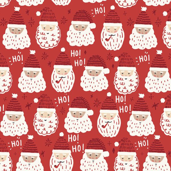 Father Christmas in Lava Red