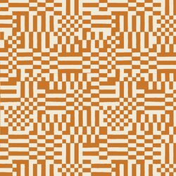 Checkery Checker in Orange
