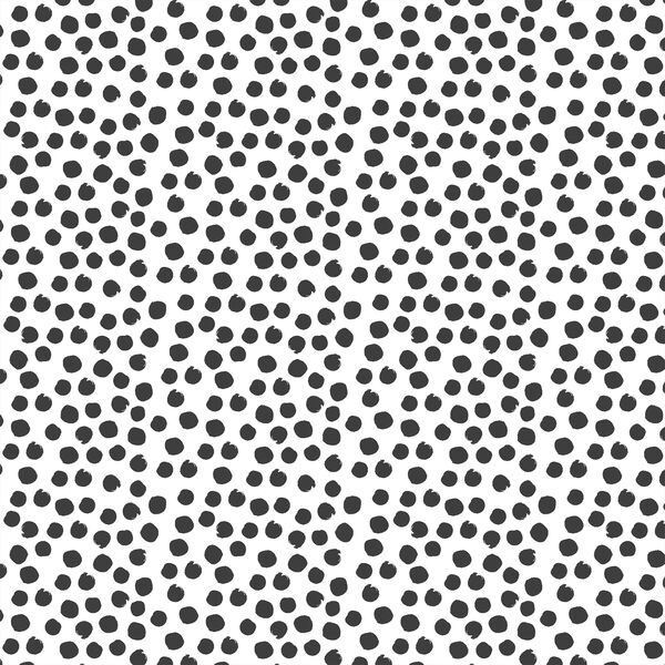 Painted Dot in Onyx on White