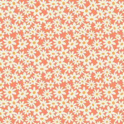 Groovy Daisies in Sherbet Pink