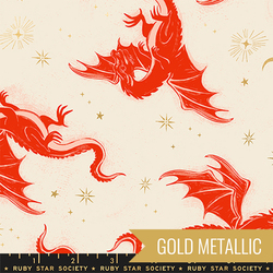 Etched Dragons in Dark Ruby Metallic
